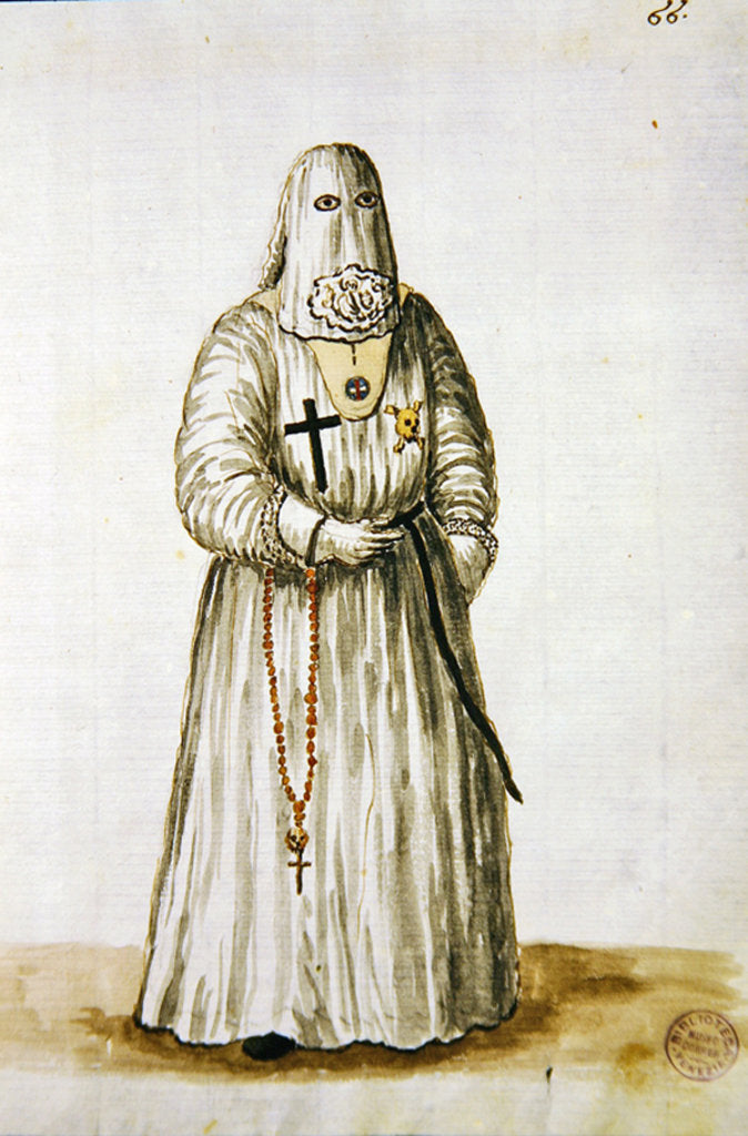 Detail of Robes of the Confraternity of the Suffering of Christ by Jan van Grevenbroeck