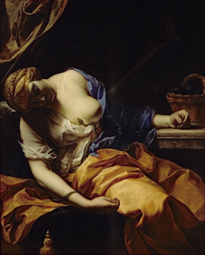 Detail of The death of Cleopatra by Antoine Rivalz