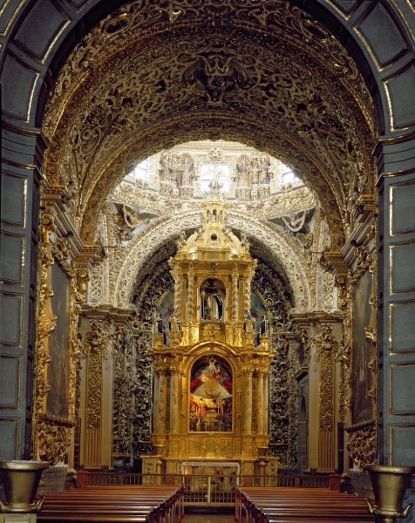 Detail of Chapel interior by Anonymous