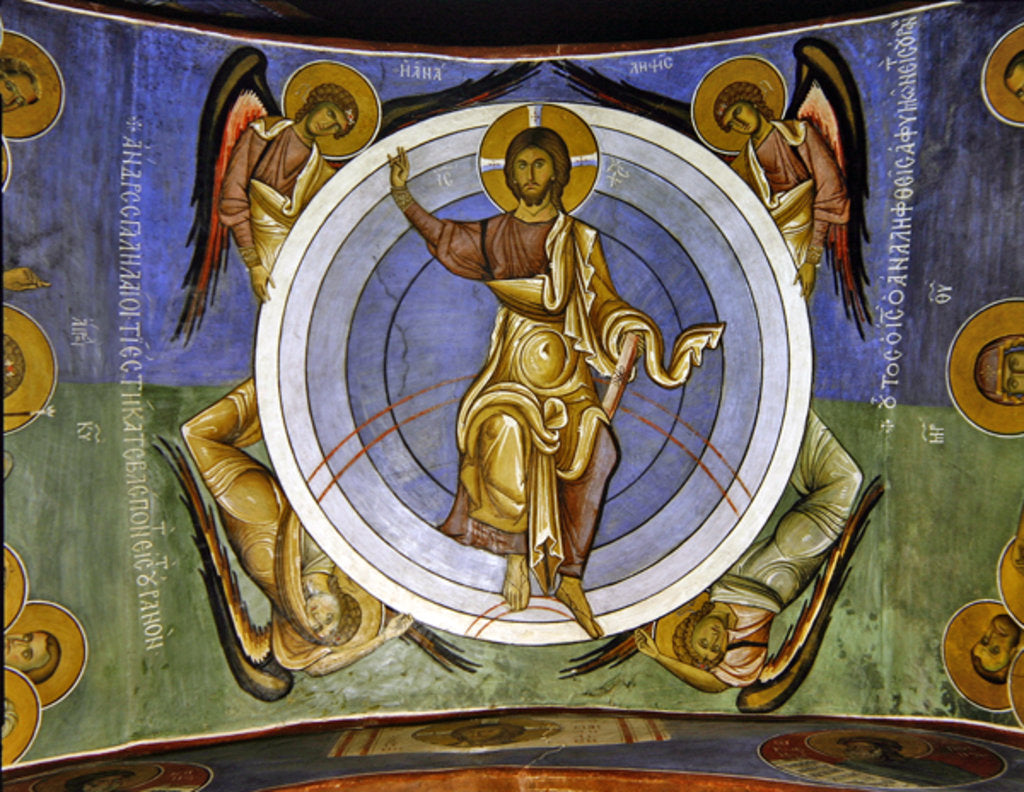 Detail of Christ of the Last Judgement by Byzantine School