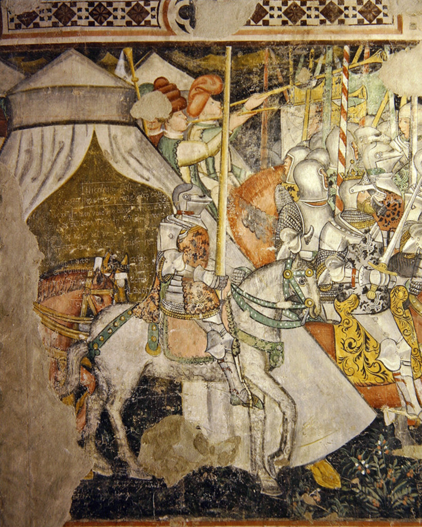 Detail of Army on horseback by Italian School