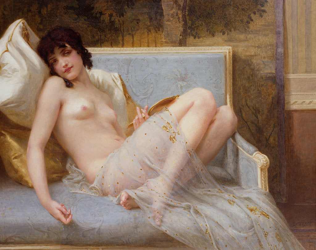 Detail of Indolence by Guillaume Seignac