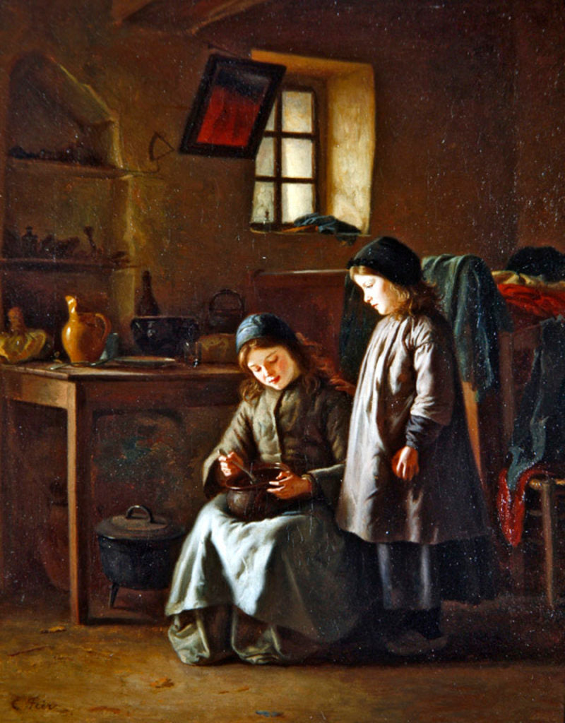 Sisters by Pierre Edouard Frere