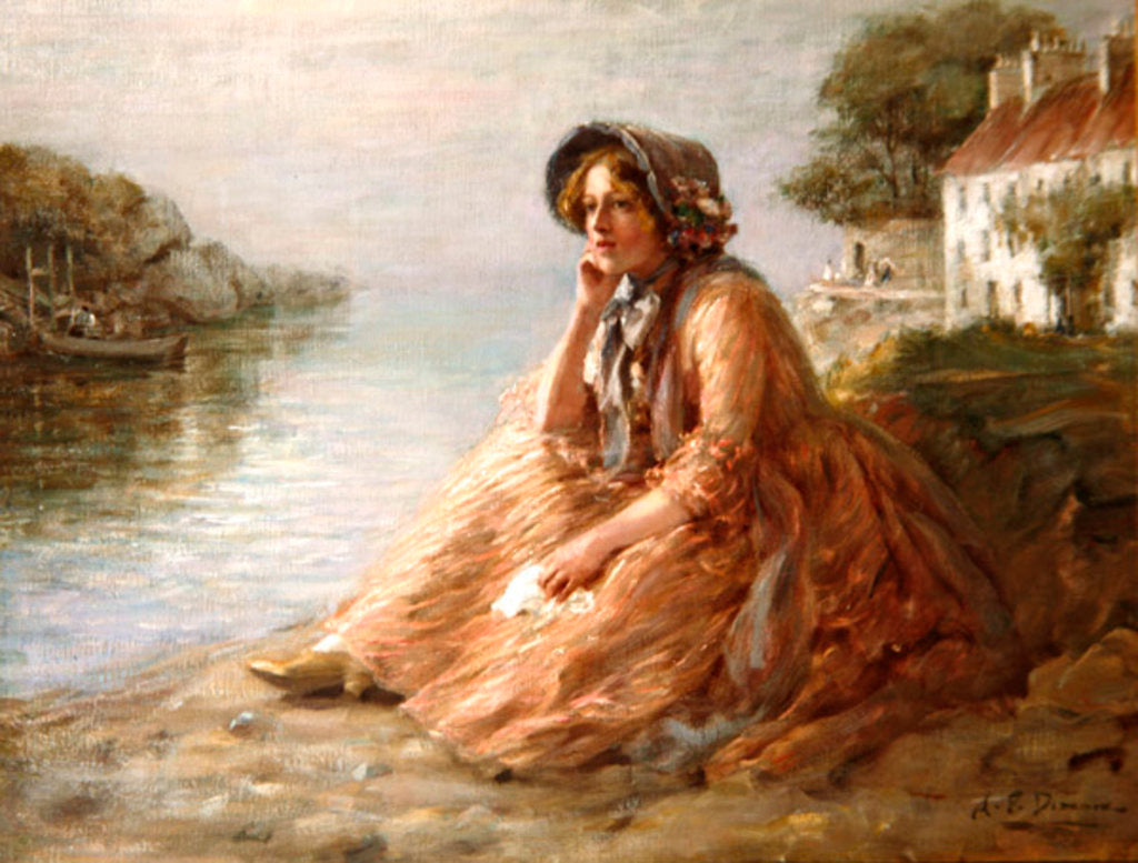 Detail of Reverie by Arthur Percy Dixon