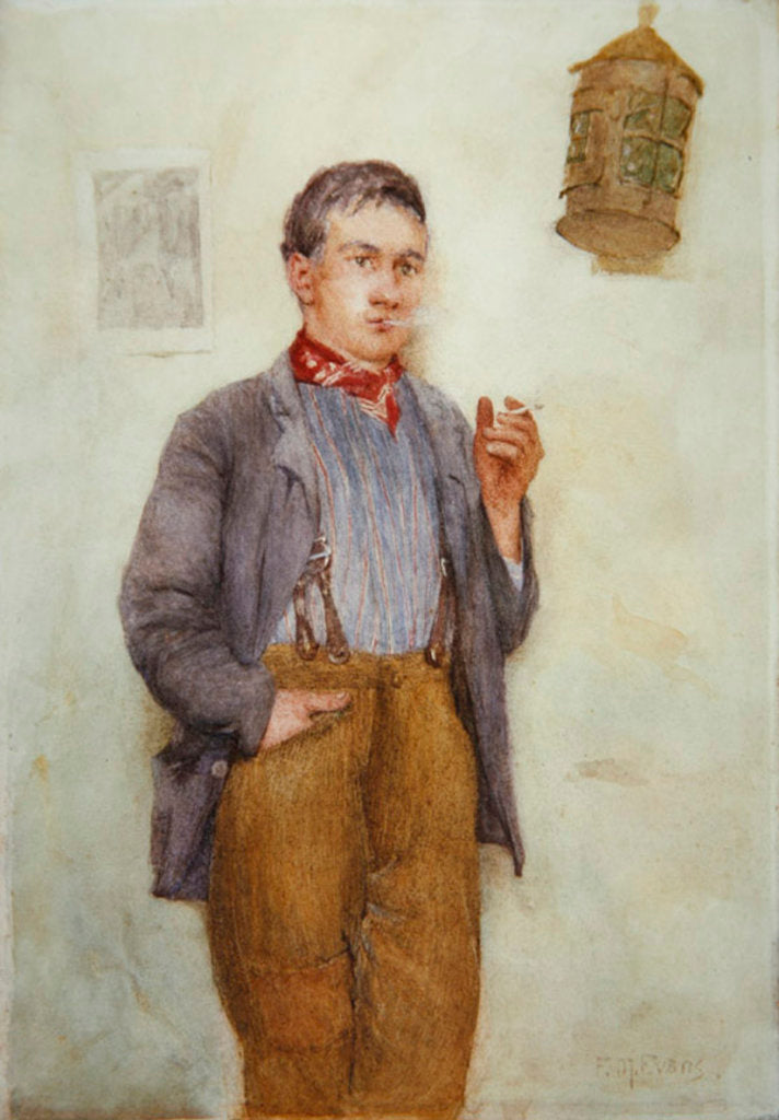 Detail of A Welcome Break by Frederick James McNamara Evans