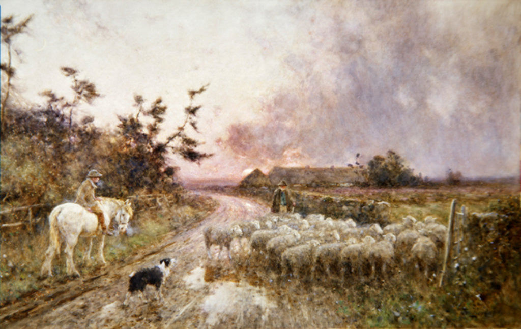 Detail of At the End of the Day by Thomas James Lloyd