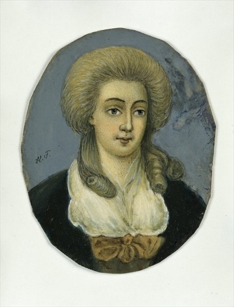 Detail of Johanna Elisabeth Mencken by German School