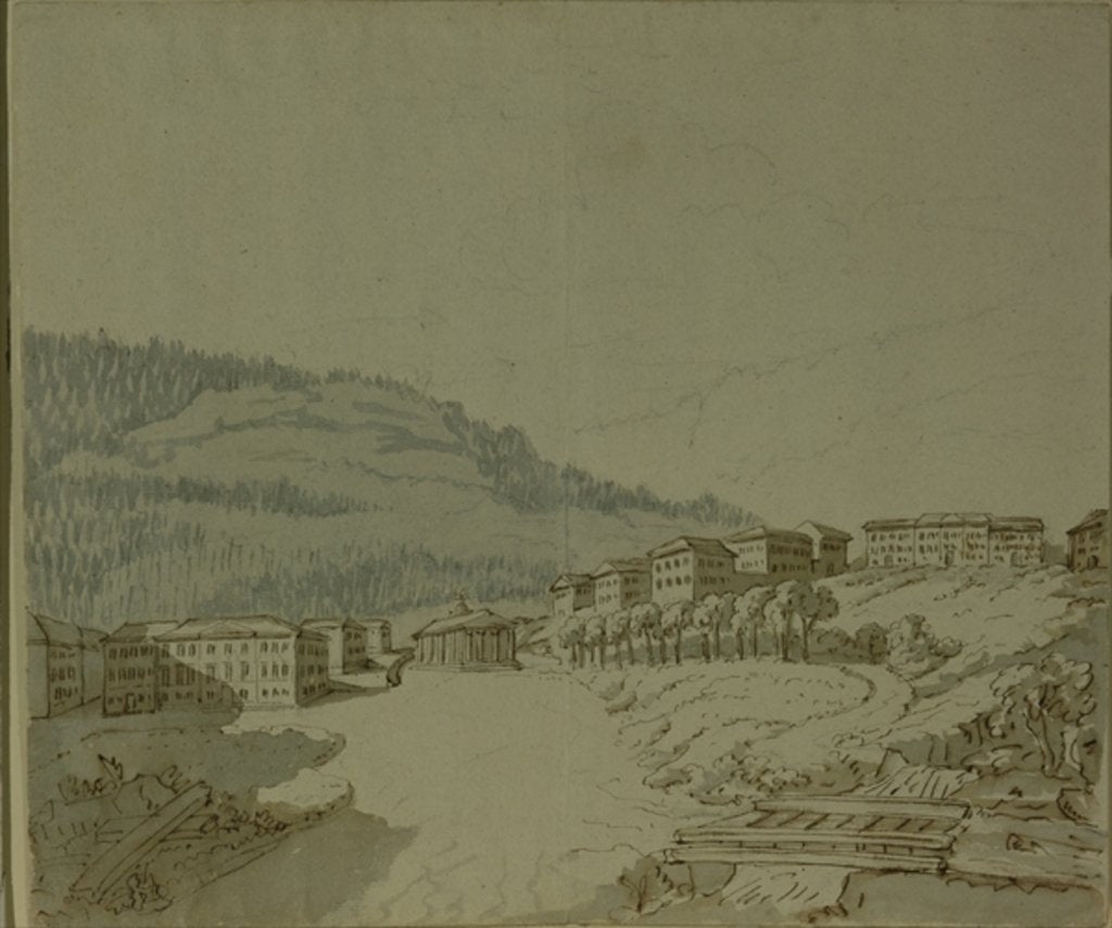 Detail of Kreuzbrunnen in Marienbad by Johann Wolfgang von Goethe