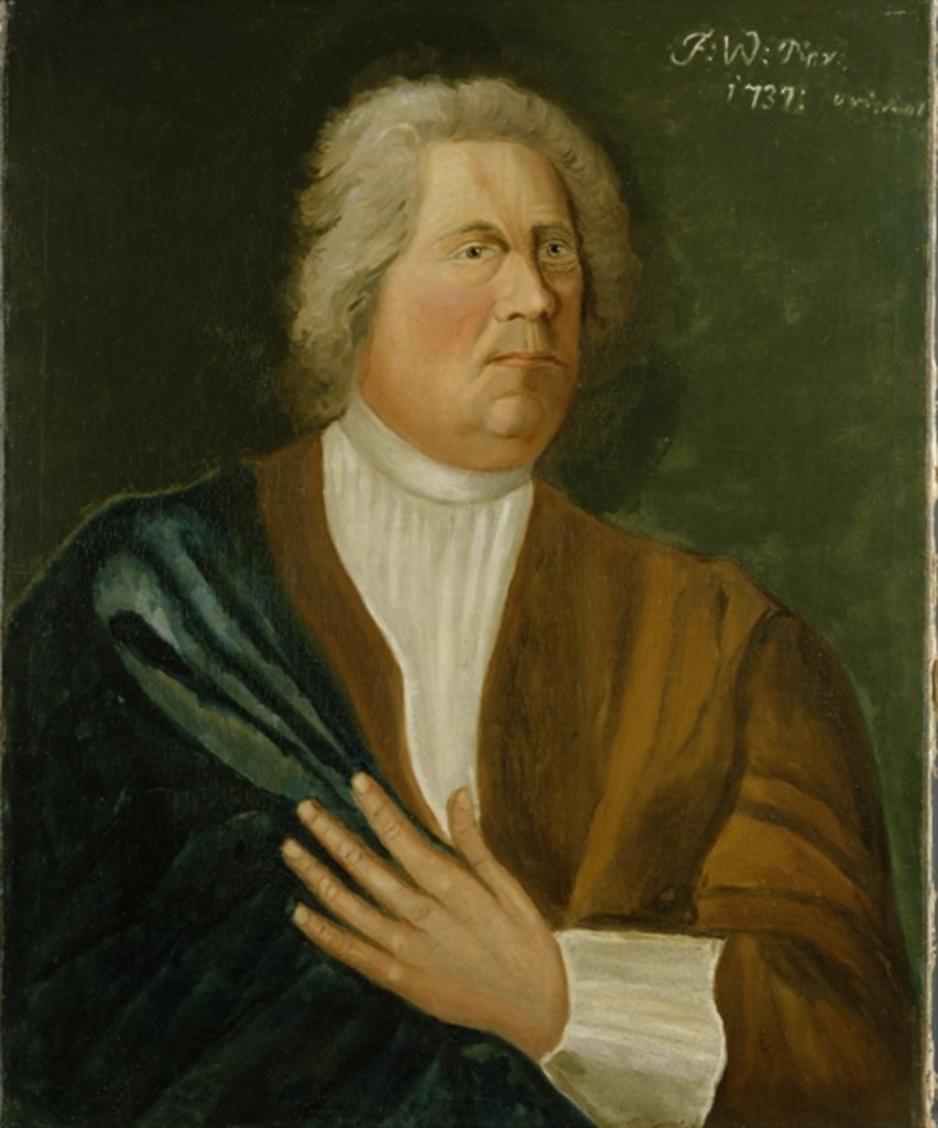 Detail of King Frederick William I of Prussia, 1737 by Frederick William I of Prussia