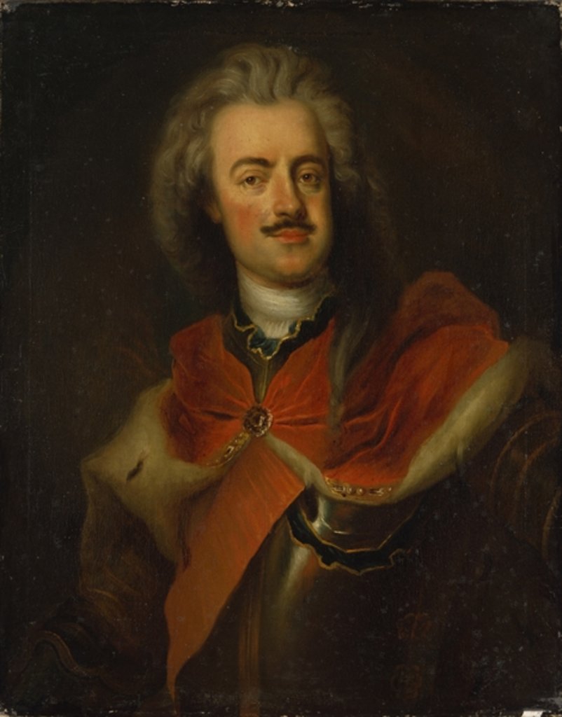 Detail of Prince Leopold of Dessau by Adam Manyoki
