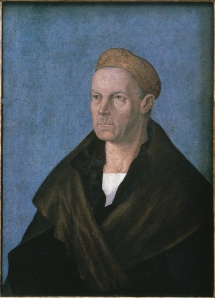 Detail of Jakob Fugger, the Rich by Albrecht Dürer or Duerer