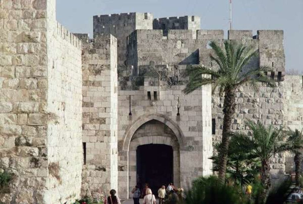 Detail of Gateway to the Old City by Anonymous