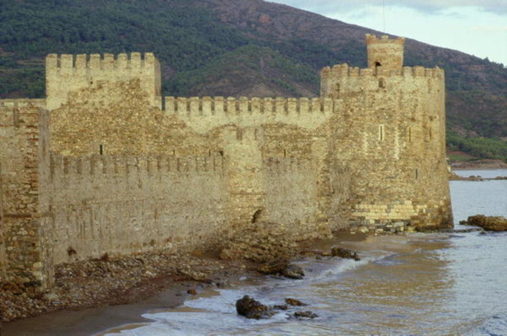 Detail of Castle, built by the Crusaders by Anonymous