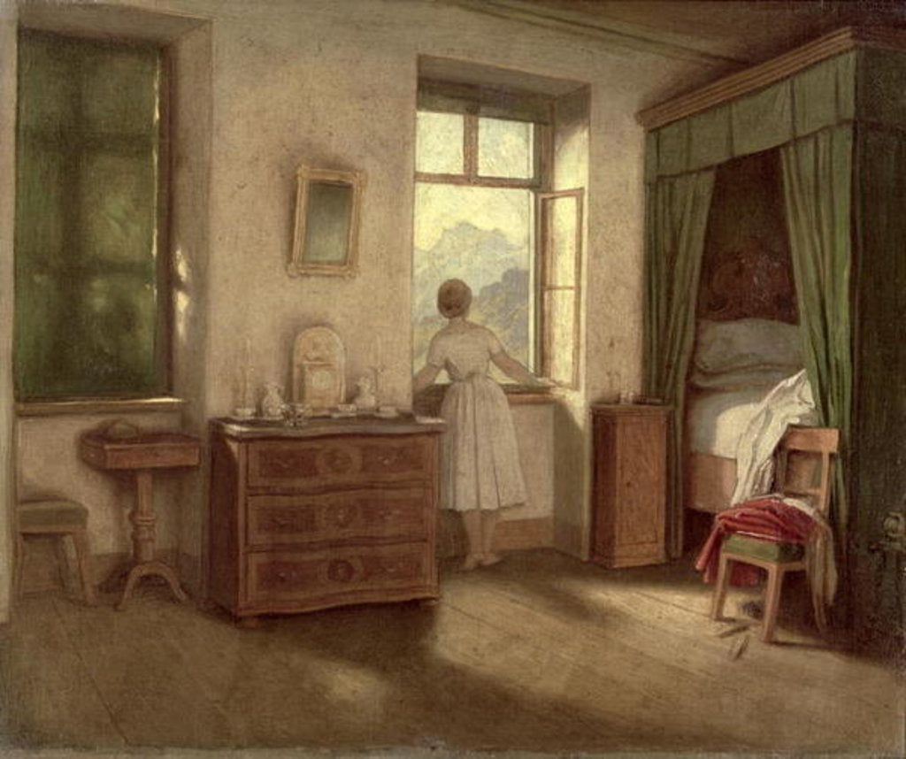 Detail of The Morning Hour by Moritz Ludwig von Schwind
