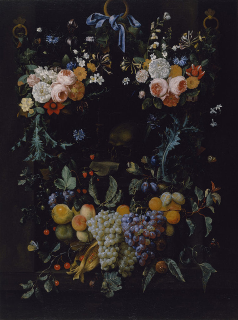 Detail of Allegory on Human Life, 1658-60 by Joris van Son