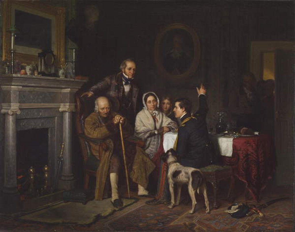 Detail of Old '76 and Young '48, 1849 by Richard Caton Woodville