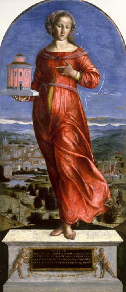 Detail of Sulpicia, c.1493-5 by Pietro di Francesco degli Orioli