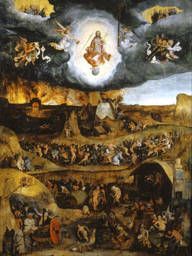 Detail of The Last Judgment, 1553-54 by Pieter Huys