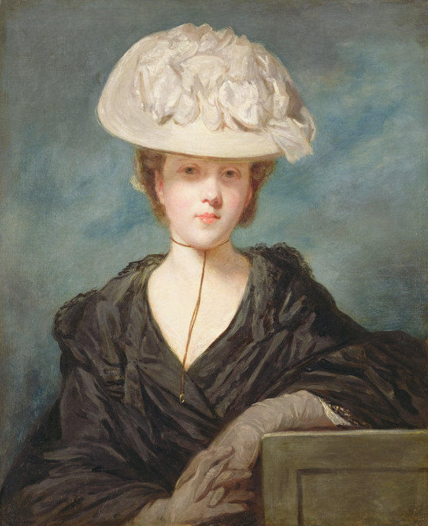 Detail of Miss Mary Hickey, 1770 by Joshua Reynolds