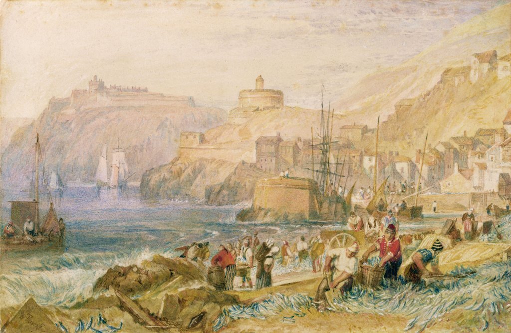 Detail of St. Mawes, Cornwall, c.1823 by Joseph Mallord William Turner
