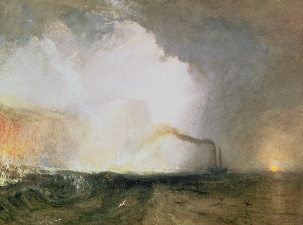 Detail of Staffa, Fingal's Cave, 1832 by Joseph Mallord William Turner