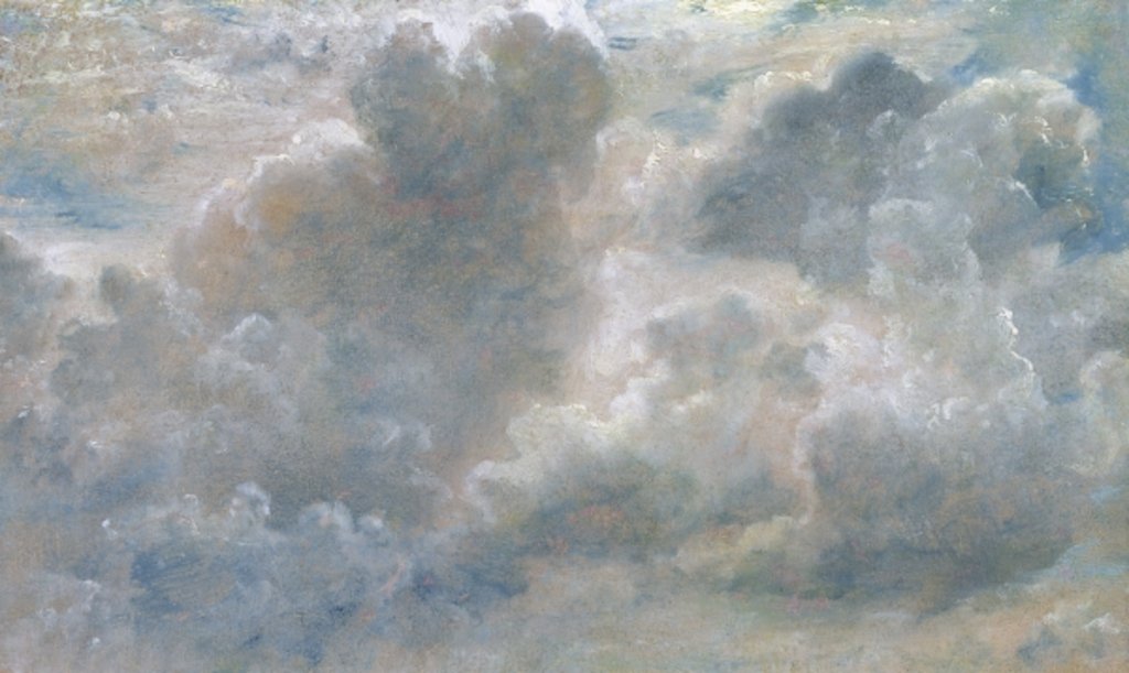 Detail of Study of Cumulus Clouds, 1822 by John Constable