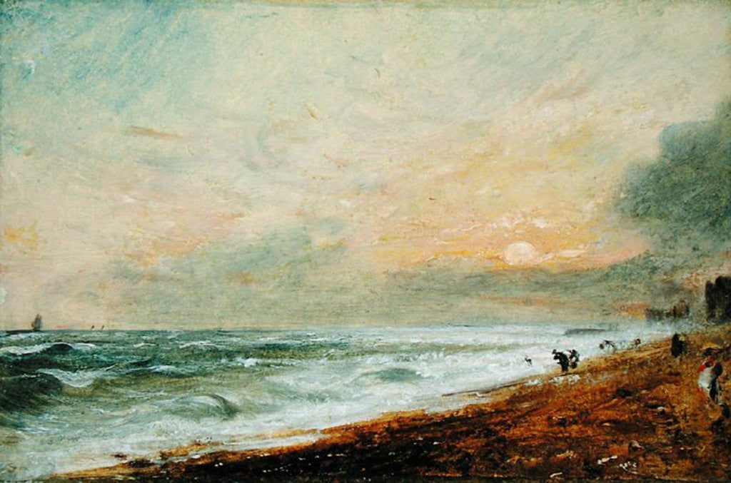 Detail of Hove Beach by John Constable