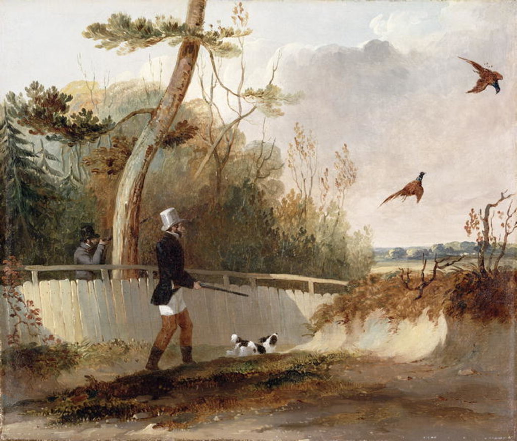 Pheasant Shooting by Samuel John Egbert Jones