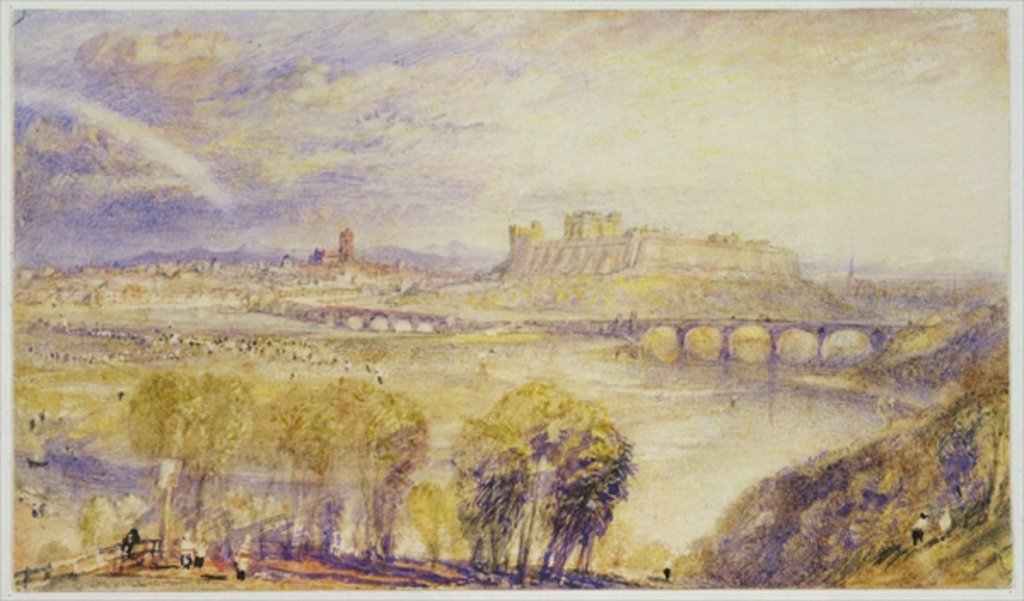 Detail of Carlisle, c.1832 by Joseph Mallord William Turner