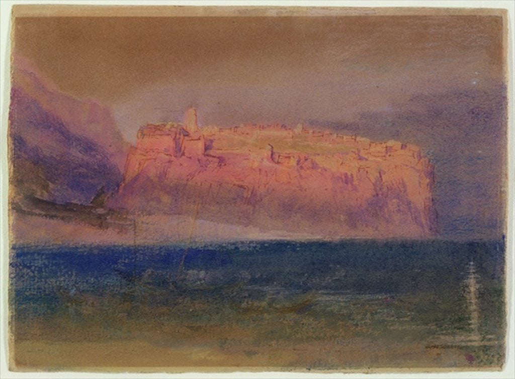 Detail of Corsica by Joseph Mallord William Turner