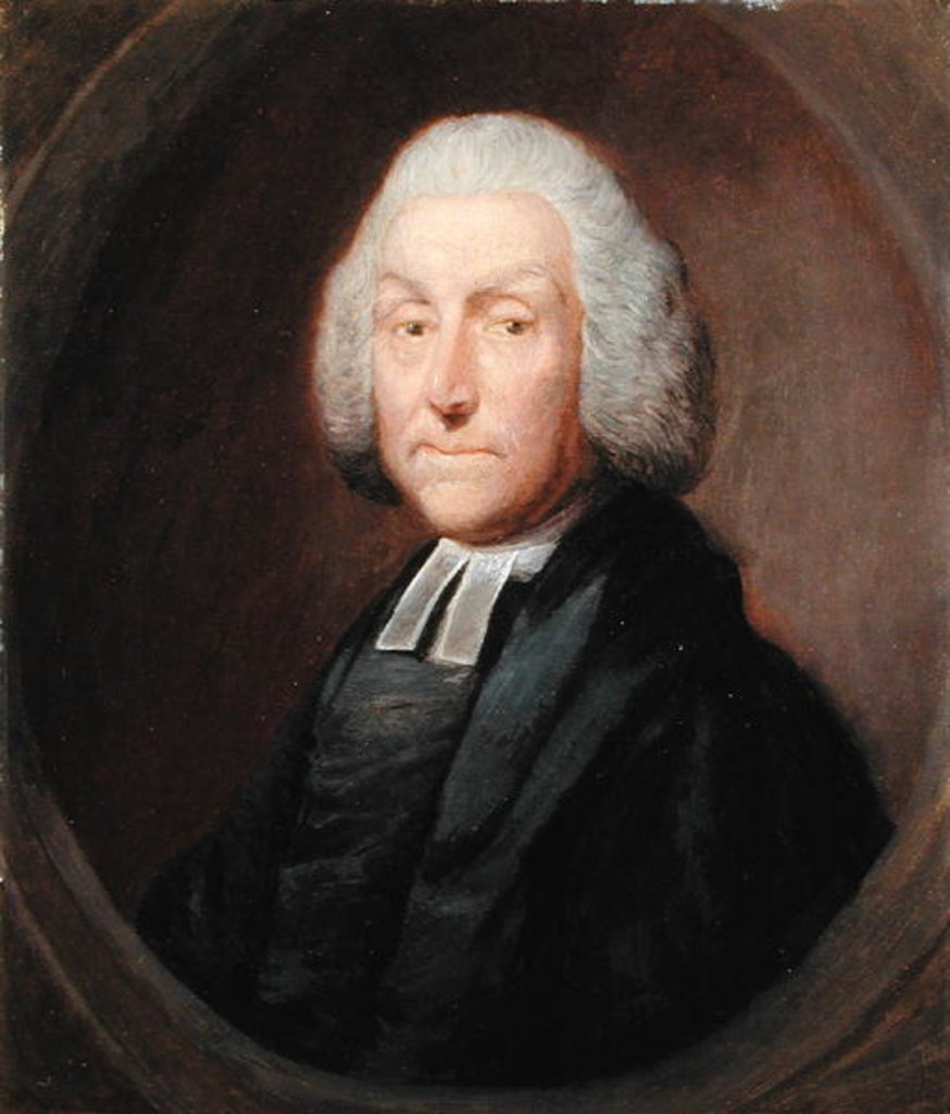 Detail of The Rev. Samuel Uvedale by Thomas Gainsborough