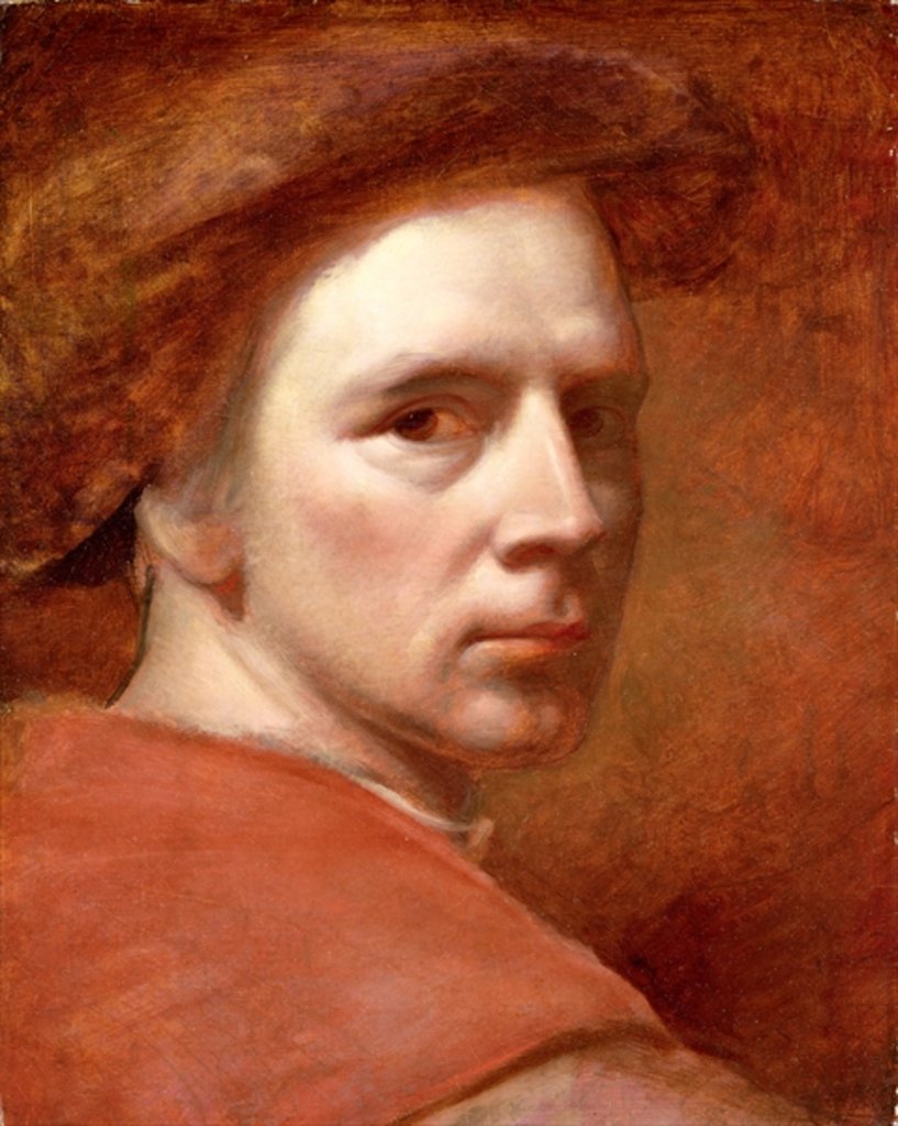 Detail of Study for Solitude by George Richmond