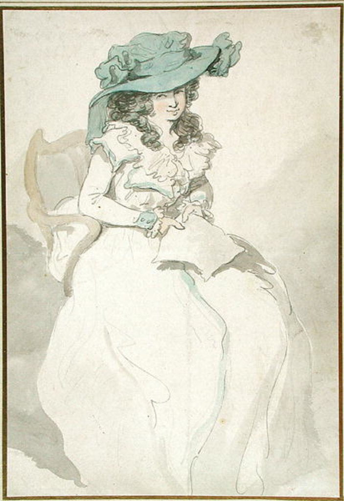 Detail of The Love letter, c.1790 by Thomas Rowlandson