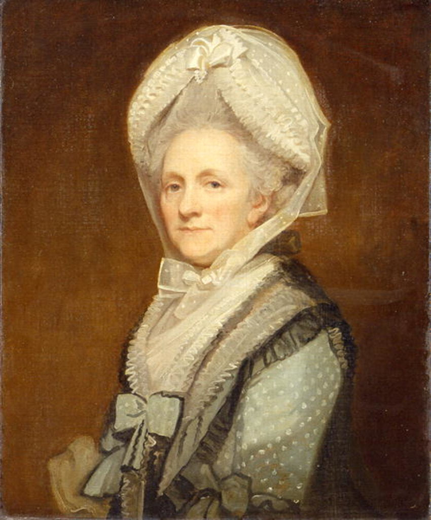Detail of Mrs Thomas Phipps, 1780 by George Romney