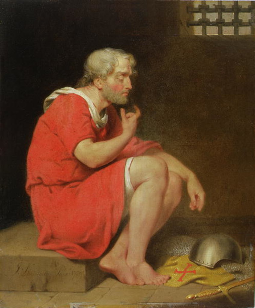 Detail of Robert, Duke of Normandy in Prison, 1779 by John Downman