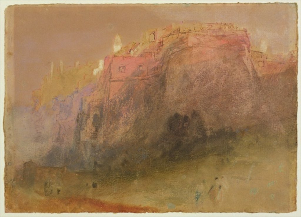Detail of Luxembourg, c.1825 by Joseph Mallord William Turner