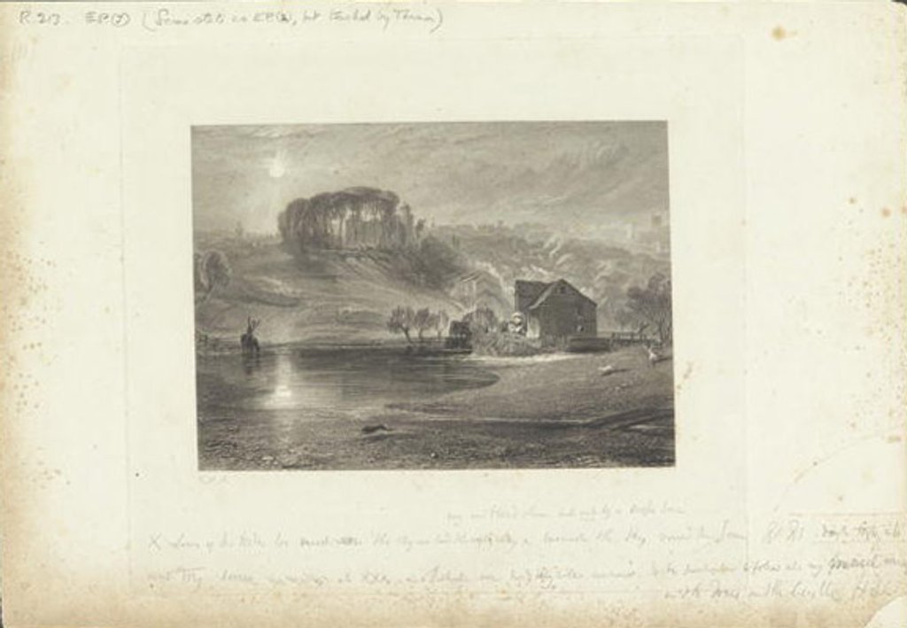 Detail of Colchester, Essex by Joseph Mallord William Turner