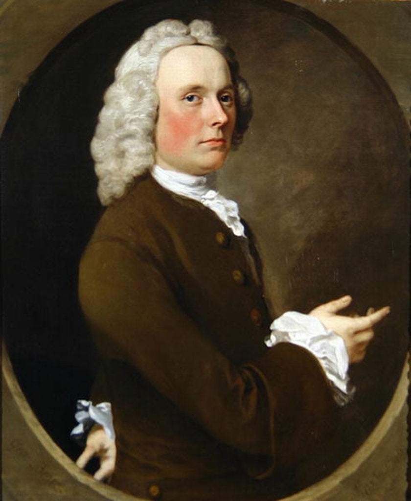Detail of An Unknown Man by George Beare