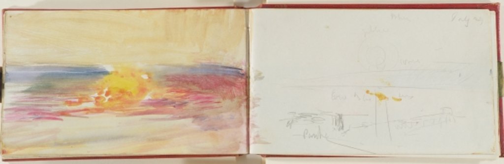 Detail of The Channel, c.1845 by Joseph Mallord William Turner