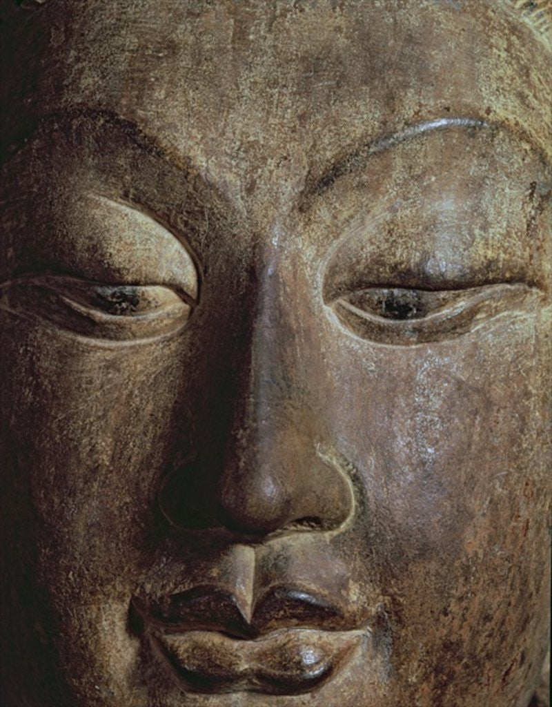 Detail of Head of a Bodhisattva by Chinese School