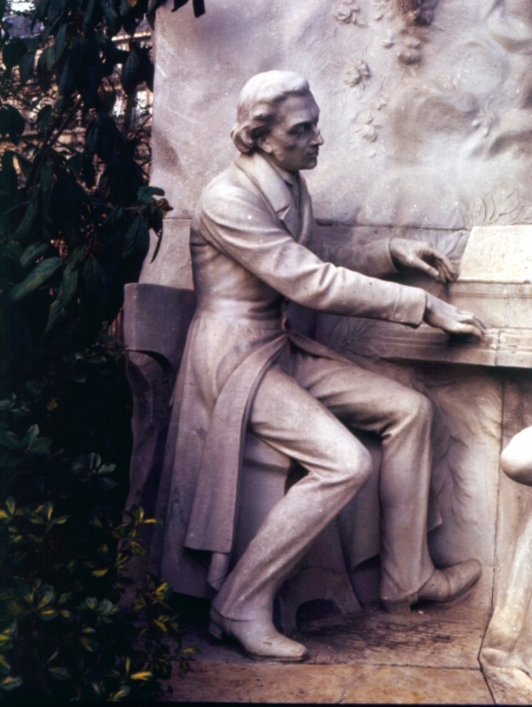 Detail of Monument to Frederic Chopin by French School