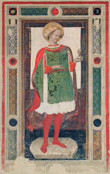 Detail of St. Ansanus by Francesco di Antonio di Bartolomeo