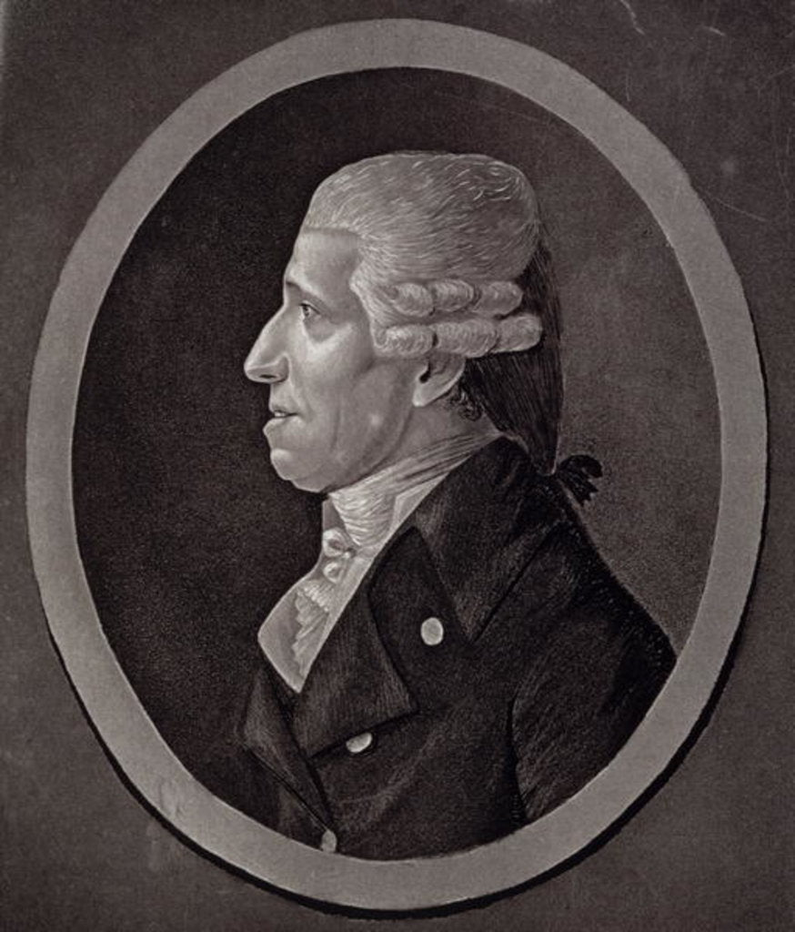 Detail of Portrait of Franz Joseph Haydn by French School