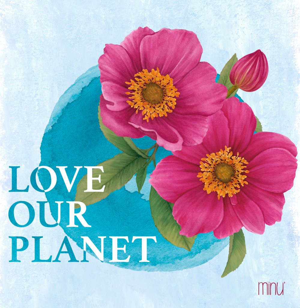 Detail of Love our planet by YU.ME