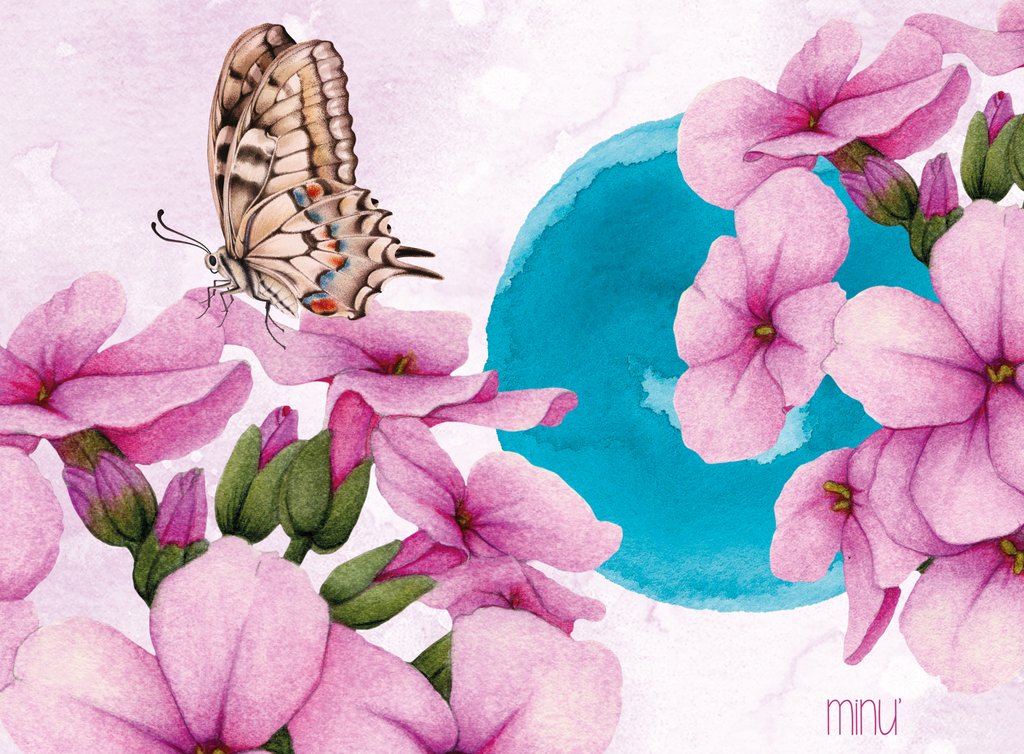 Detail of Spots and flowers by YU.ME