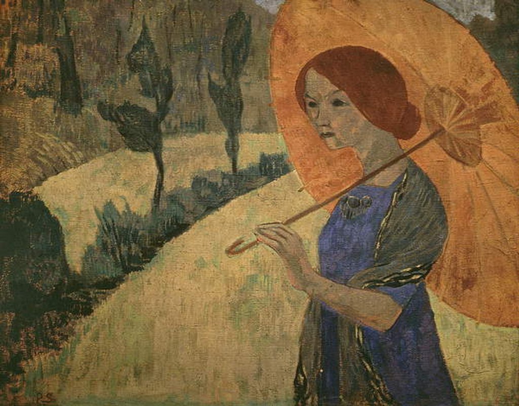 Detail of Madame Serusier with a Parasol, 1912 by Paul Serusier