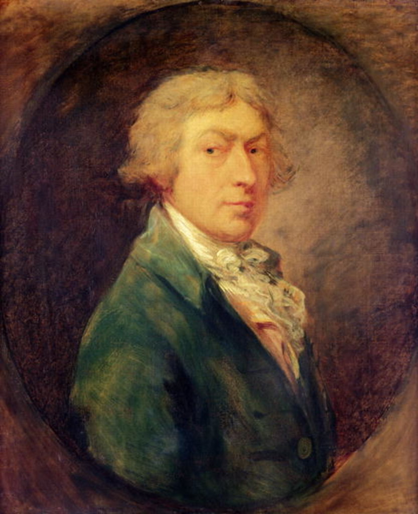 Detail of Self Portrait, 1787 by Thomas Gainsborough
